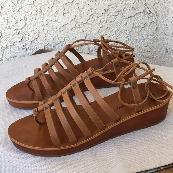 Lucky Brand Hulumi Leather Sandals 9 - 9.5 - Picture 4 of 8